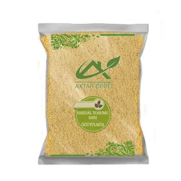 Hardal Tohumu Sarı Öğütülmüş 500 GR