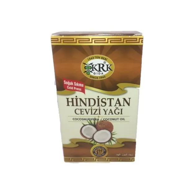 Krk Hindistan Cevizi Yağı 250 Gr Kavanoz
