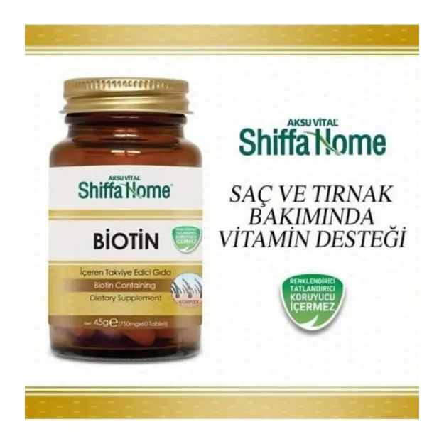 Shf Biotin 60 Tablet 750 Mg