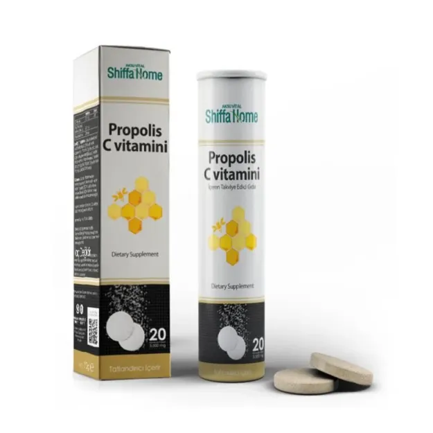 Shf Propolis C Vitamini Efervesan 20 Tb