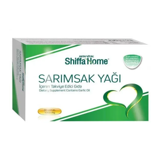 Shf Sarımsak Yağı Softjell 30
