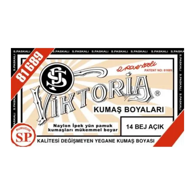 14 Kumaş Boyası Viktoria Bej Açık