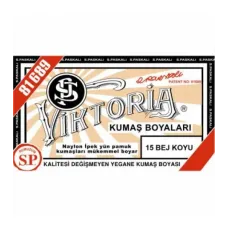 15 Kumaş Boyası Viktoria Bej Koyu