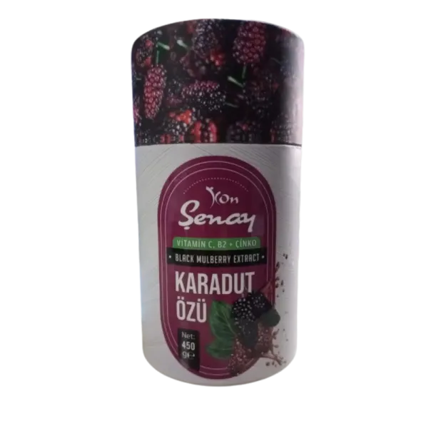 Şenay Karadut Özü 450gr Silindir Kutu