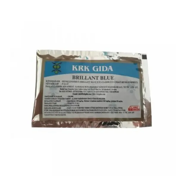 Krk Gıda Boyası Mavi(brıllant Blue)e133