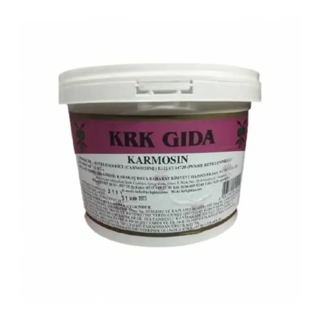 Dökme Gıda Boyası Pembe Carmoısıne E122