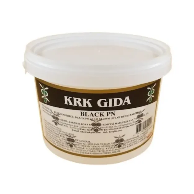 Dökme Gıda Boyası Siyah Pn E151