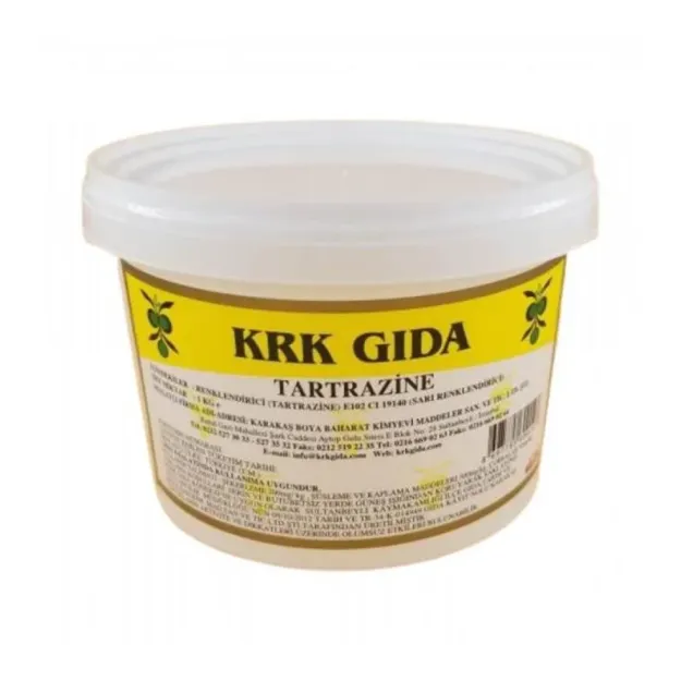 Dökme Gıda Boyası Sarı Tartrazıne E102