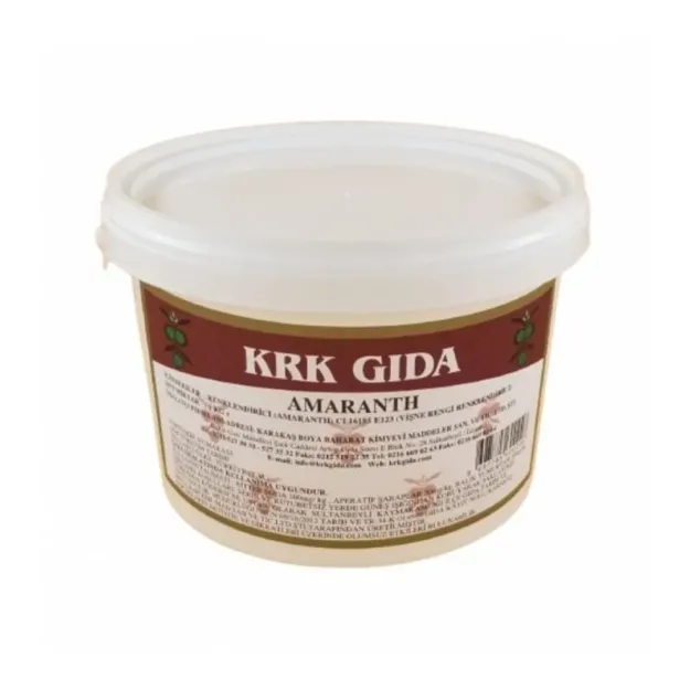 Dökme Gıda Boyası Vişne Amaranth E 123