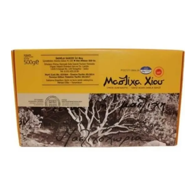 Damla Sakızı İri 500 Gr Lık Kutu