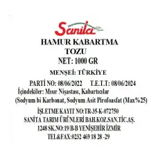 Zeyada Hamur Kabartma Tozu