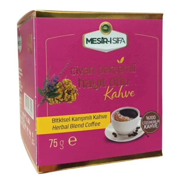 Mesir-i Şifa Civanperçemli Bitkisel Karışımlı Kahve 75 Gr
